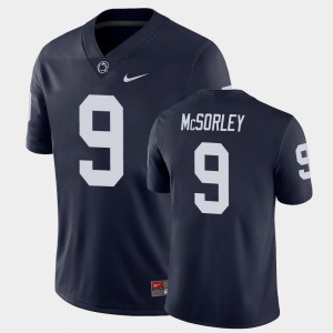 Mens Trace McSorley Navy Penn State Nittany Lions #9 College Football Game Jersey 867856-618