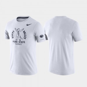Mens White Penn State Nittany Lions Rivalry Tri-Blend Performance T-Shirt 857419-753