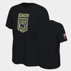 Men's Black Camo Penn State Nittany Lions Veterans T-Shirt 649914-881