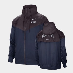 Men's Charcoal Navy Penn State Nittany Lions Windrunner Jacket 289602-619