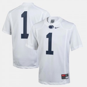 Youth White Penn State Nittany Lions #1 College Football Jersey 297145-184