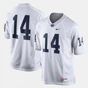 Men White Penn State Nittany Lions #14 College Football Jersey 631321-518