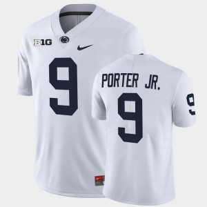 Mens Joey Porter Jr. White Penn State Nittany Lions #9 College Football Limited Jersey 570557-881
