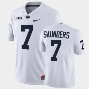 Men Kaden Saunders White Penn State Nittany Lions #7 College Football Limited Jersey 972123-354