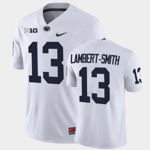Men's KeAndre Lambert-Smith White Penn State Nittany Lions #13 College Football Limited Jersey 468472-629