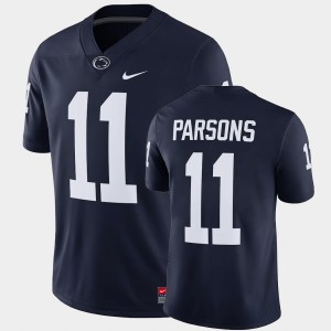 Men Micah Parsons Navy Penn State Nittany Lions #11 College Football 2021 Draft Class Game Jersey 897858-882