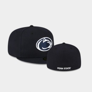 Unisex Navy Penn State Nittany Lions Fitted 59FIFTY Hat 552712-113