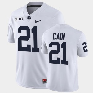 Mens Noah Cain White Penn State Nittany Lions #21 College Football Limited Jersey 686220-836