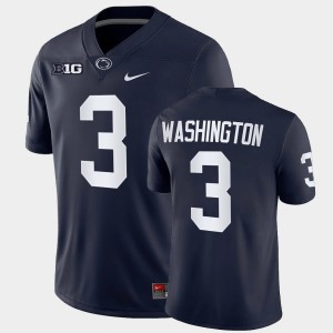 Mens Parker Washington Navy Penn State Nittany Lions #3 College Football Game Jersey 424344-319