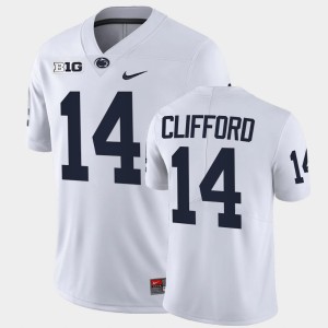 Men's Sean Clifford White Penn State Nittany Lions #14 College Football Limited Jersey 457030-890