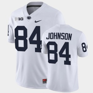 Mens Theo Johnson White Penn State Nittany Lions #84 College Football Limited Jersey 544017-899