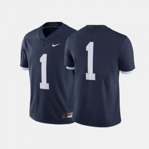 Men Navy Penn State Nittany Lions #1 Throwback Jersey 253643-945