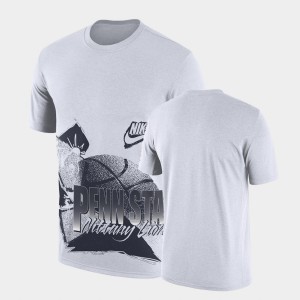 Men's White Penn State Nittany Lions College Basketball 90s-style T-Shirt 756547-310
