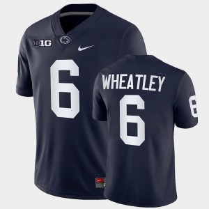 Men Zakee Wheatley Navy Penn State Nittany Lions #6 College Football Game Jersey 573340-394