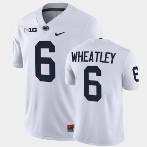 Mens Zakee Wheatley White Penn State Nittany Lions #6 College Football Limited Jersey 754347-385