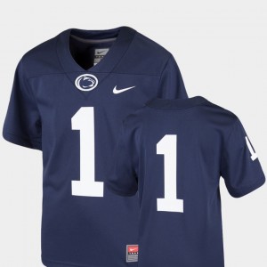 Youth Navy Penn State Nittany Lions #1 College Football Team Replica Jersey 473321-777