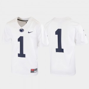 Youth White Penn State Nittany Lions #1 Untouchable Football Jersey 321958-375