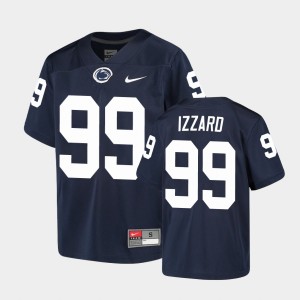 Youth Coziah Izzard Navy Penn State Nittany Lions #99 Alumni Jersey 311457-769