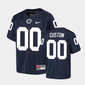 Youth Custom Navy Penn State Nittany Lions #00 Alumni Jersey 666488-209