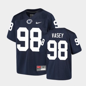 Youth Dan Vasey Navy Penn State Nittany Lions #98 Alumni Jersey 269394-749
