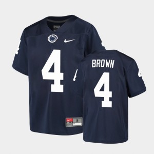 Youth Journey Brown Navy Penn State Nittany Lions #4 Alumni Jersey 322747-559