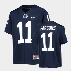 Youth Micah Parsons Navy Penn State Nittany Lions #11 College Football Alumni Jersey 960623-265